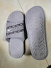 潮路思新款情侣夏季男女士大码47加肥加厚48凉拖居家加大号四季塑料拖鞋 灰色-1111 45 适合44脚穿 实拍图
