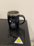 史努比(SNOOPY)保温杯不锈钢隔热喝水杯男女士办公室咖啡杯马克杯学生大容量冲饮杯子420ML DP-5002H黑色 实拍图