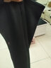 恒源祥羊毛裤男100%纯羊毛秋冬加厚保暖裤男修身防寒棉裤 男薄型纯黑色 M -165 实拍图