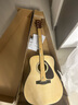 雅马哈（YAMAHA）吉他民谣新手初学入门考级F310/F600系列电箱学生新品F400木吉他 41英寸原木色F310NT 实拍图