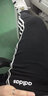 阿迪达斯（adidas）男裤长裤 25冬新款跑步训练裤休闲时尚裤透气舒适针织棉质运动裤 经典黑/时尚三条纹/热销款 2XL 【185-190cm/190-200斤】 实拍图