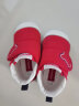 MIKIHOUSE学步鞋男女童鞋经典LOGO学步鞋婴幼儿宝宝运动鞋耐磨防滑 红色学步期 12 (适合脚长11.5cm) 实拍图