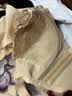 茜施尔（SHCER）薄款聚拢文胸内衣女上托防下垂收副乳调整型胸罩S2378W 杏色 80B 实拍图
