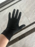 迪卡侬户外跑步轻薄舒适保暖触屏手套纯黑色S-4564121 实拍图
