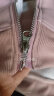 英灵时尚洋气减龄连帽卫衣外套女秋冬季新款宽松显瘦百搭加绒加厚上衣 粉色 XL 晒单实拍图