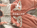 迪迪熊日记（DIDIXIONGRIJI）婴儿衣服冬季夹棉加厚连体衣0-3个月新生儿男女宝宝厚款棉衣冬装6 (夹棉加厚)暖绒公主小粉兔 59CM适合9斤内的宝宝穿的 实拍图