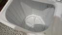 荣事达（Royalstar）洗衣机8.5公斤双筒家用双缸半自动双桶洗衣机甩干机洗脱分离 以旧换新 白色 XPB85-958PHR 晒单实拍图
