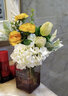 野派ins仿真花假花北欧小清新花束摆件装饰花客厅室内桌面插花摆件 C款清新花艺（含花瓶） 实拍图