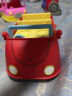 小猪佩奇儿童玩具动画场景还原汽车模型生日礼物女声效家庭小红车 实拍图