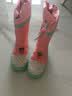 柠檬宝宝儿童雨鞋高筒女童男孩防水防滑橡胶雨靴学生水鞋 粉色蛋糕 26 实拍图
