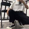 匡威（Converse）【滔搏运动】匡威男鞋女鞋低帮帆布鞋复古系带硫化鞋情侣款黑色 162058C 43 实拍图