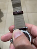 积优（JEAYOU）手表带真皮男士适用天梭力洛克库图浪琴名匠欧米茄蝶飞汉密尔顿美度西铁城天王精工海鸥飞亚达女 实拍图