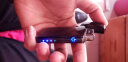顶辉USB充电打火机双电弧创意个性电子点烟器防风男士刻字照片礼物圣诞节 818黑冰 实拍图