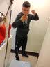 艾伦伯顿（Alen Botun）跑步服套装男秋季运动服骑行快速干爽健身田径训练篮球打底紧身裤 跑步五件套【快干透气】 3XL(180-200)斤 实拍图