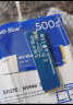 西部数据（WD） NVME协议 M.2接口 2280台式机笔记本SSD固态硬盘 蓝盘SN580 1T（附带硬盘散热片） 实拍图