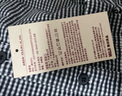 MUJI 男式 法兰绒 衬衫 男士长袖衬衣外套 休闲纯棉全棉 ACA77C1A 藏青色 L (175/100A) 实拍图