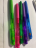 三菱（uni）UMN-155N彩色按动中性笔 0.28mm 学生考试笔彩色手账标记笔啫喱笔 淡粉红 1支装 实拍图