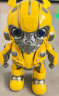 狂野骑士机器人儿童玩具男孩变形金刚智能遥控大黄蜂正版授权小学生编程特技早教3-6-10岁7-14岁生日礼物礼盒 实拍图