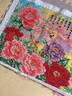 kecss2025新款线绣手工十字绣家和万事兴牡丹花客厅花开富贵满绣自己绣 丝线150*60CM中格3股 实拍图