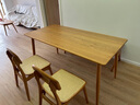 木邻托里诺餐桌全实木餐桌樱桃木客厅餐桌椅组合简约风家用饭桌小户型 1.6m全樱桃木 实拍图