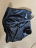 特步泳裤男防尴尬男士平角泳裤近视大码温泉专业游泳衣 黑色边角  3XL （建议体重170-190斤） 实拍图