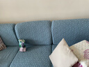 百菲沙发套全包万能四季通用型防猫抓沙发坐垫套罩简约现代弹力沙发笠 亿馨-素青蓝 145-180长 85-115cm宽（贵妃） 实拍图