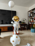 婵媄小度智能语音宇航员太空人大型落地摆件客厅装饰开业乔迁生日礼物 月球体音箱底座款【白金】（能K歌/标配投影灯） 无小度 实拍图
