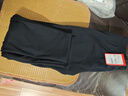 李宁加绒运动裤男秋冬季保暖加厚直筒裤子男款防风棉裤卫裤男士休闲裤 黑色直筒（加绒-拉链口袋） XL 实拍图