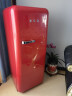 哈士奇(HCK)复古冰箱281升大容量一级能效单门家用独立冷藏冷冻母婴冰箱储奶阴凉柜BC-130GGA红色 晒单实拍图