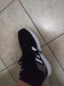 阿迪达斯（adidas）男鞋子2025秋冬季新款网面透气跑步鞋耐磨休闲鞋软底缓震运动鞋  黑色/白 网面透气 建议拍大半码 41 (255mm) 实拍图