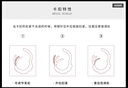 老银匠s925银五瓣花耳坠女送女友情人节礼物简约个性气质百搭银耳饰女士 扭纹叶子小耳圈（一对装）含证书 实拍图