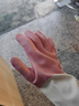 食品级耐高温硅胶手套防烫隔热防水五指灵活烘焙餐饮烤箱家务洗碗加厚厨房烧烤加长橡胶 1双/蓝白拼色均码【食品级】隔热耐高温 实拍图