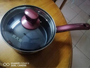 炊大皇溢彩不粘奶锅不易糊底泡面锅煮奶锅宝宝婴儿辅食锅热牛奶小奶锅 溢彩奶锅 18cm 实拍图