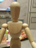 柏伦斯漫画小木人模型木头人素描绘画木偶人关节人偶模型木手人体模型美术用室内摆件 12英寸【30cm】木人 实拍图