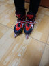 拓呈溜冰鞋儿童全套装成人男女小孩旱冰鞋滑冰鞋轮滑鞋直排轮初学者 红色全闪鞋+护具头盔+配件 L （适合平时鞋码37-41码） 实拍图