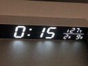 宏创 学生电子闹钟电子钟表床头书桌智能闹钟数字时钟电子钟客厅 全功能版 晒单实拍图
