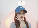 菲澜奴伦 帽子男女通用户外遮阳帽棒球帽新情侣春秋鸭舌帽字母刺绣韩版百搭个性潮夏季时尚男士帽子 宝蓝色 (55-59cm)可调节 实拍图