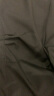 NASA WASSUP三防暴雨级防水冲锋裤男春夏季休闲户外登山美式机能工装裤子男 黑色常规B4524-CLH 3XL【建议160-180斤】 实拍图