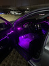 心无止镜车载车内氛围灯LED冷光线汽车内饰灯带APP控制七彩音乐节奏灯爆闪灯条无损改装免接线中控门边 4灯源免穿线款（四车门）5米光纤 实拍图