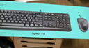 罗技（Logitech）MK120 键鼠套装 有线键鼠套装 办公键鼠套装 电脑键盘 USB即插即用 全尺寸 黑色 实拍图