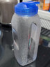 乐扣乐扣冷水壶耐高温食品级耐热塑料水杯家用水壶大容量夏季凉白开冷水壶 可放温水蓝盖900ml 实拍图