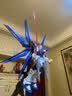 万代高达 模型手办Gundam 拼插拼装模型RG 高达玩具 RG强袭自由高达+支架 实拍图