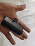 iWALK【国家3C认证】口袋迷你充电宝iPhone超薄苹果小巧可爱口红无线便携尾插适用typec胶囊移动电源 黑色 type-c口用 实拍图