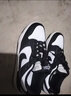 耐克（NIKE）Dunk Low GS男女新款低帮防滑轻便耐磨复古休闲运动板鞋 CW1590-100 【黑白熊猫dunk】 36 实拍图