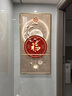 墨派（Mopai）玄关装饰画竖版现代简约走廊过道背景墙壁画入户轻奢挂画免打孔 福星高照 80*160cm晶瓷+铝合金边框 实拍图
