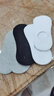 骁芬袜子男潮夏季船袜短袜隐形男士纯色浅口薄款夏天吸汗低帮学生 黑色隐形袜(装) 5双 实拍图