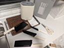 OOU!刀具套装菜刀套装厨房刀具家用抗菌防锈厨具全套不锈钢组合 鹤Pro+黑金檀木中菜板 7件套 实拍图