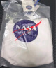 NASA GISS重磅260g纯棉短袖t恤男纯色圆领厚实不透纯白打底衫男女体恤上衣 白色 S 体重85-110斤 实拍图