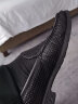 沙驰（SATCHI）男鞋夏季透气2024新款百搭牛皮正装商务一脚蹬男士皮鞋商场同款 黑色（402343285Z） 40 晒单实拍图