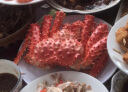 老蟹将 新鲜帝王蟹鲜活熟冻智利进口特大螃蟹生鲜海鲜 熟冻帝王蟹 帝王蟹2.8-3.2斤 实拍图